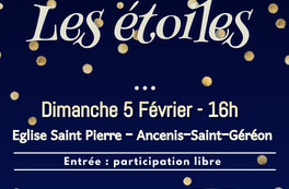 Concert Les étoiles - Ancenis-Saint-Géréon